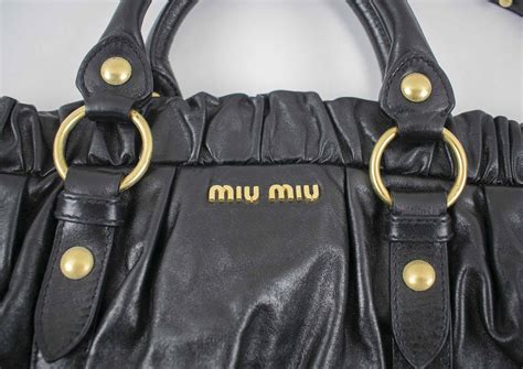 miu miu black bag ebay|Miu Miu Bags & Handbags for Women for Sale .